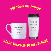 Monochrome Funny Mug | Basic Bitch