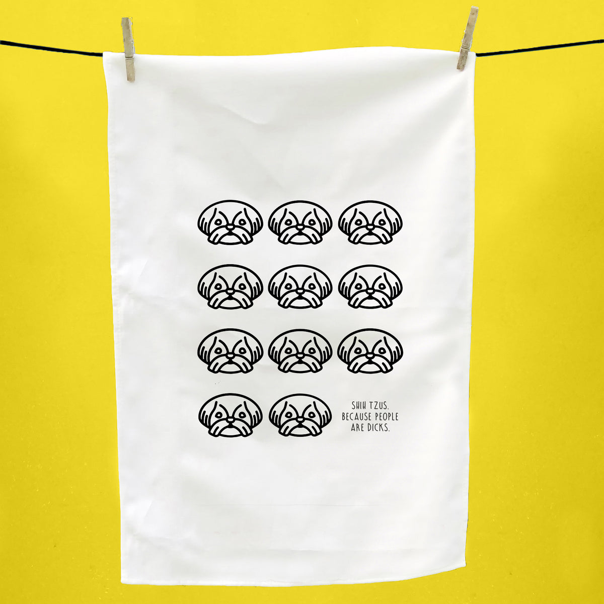 Shih-tzu Tea Towel