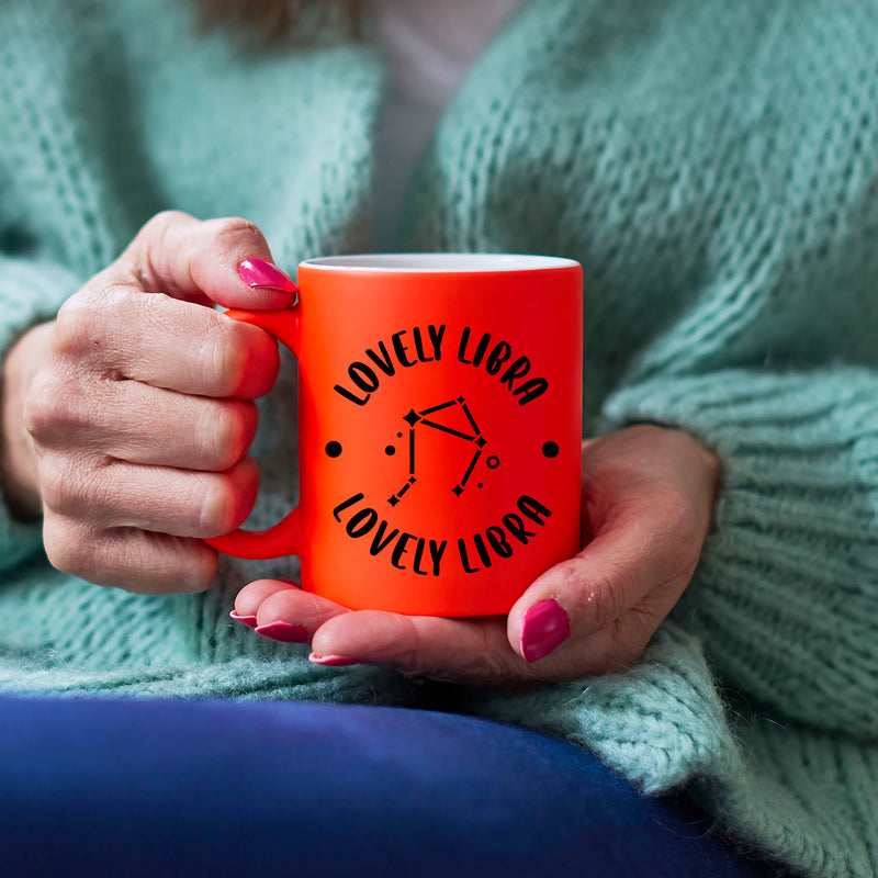 Zodiac Neon Mug || Star Sign Mug