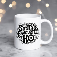 Santa's Favourite Ho | Christmas Mug