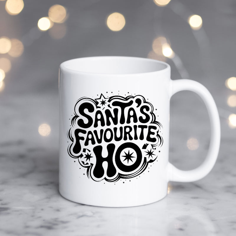 Santa's Favourite Ho | Christmas Mug