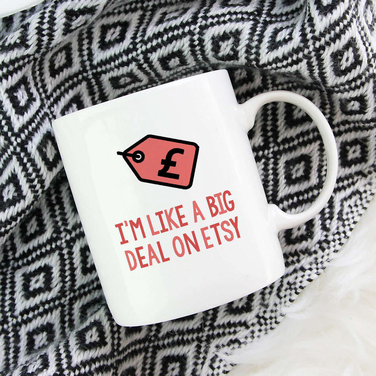 Etsy Shop Owner Mug | I'm Like A Big Deal On Etsy - Bettie Confetti