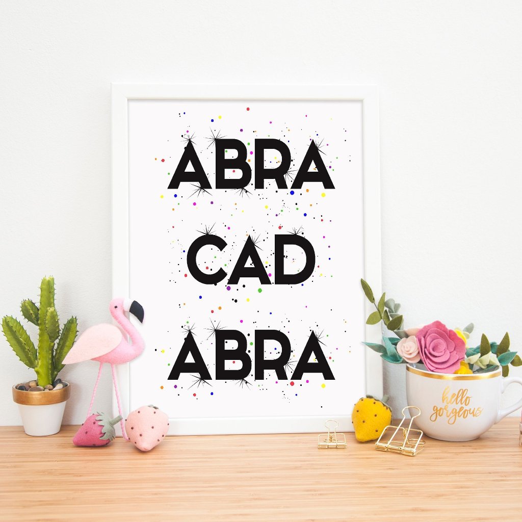 Rainbow Print | Abracadabra - Bettie Confetti